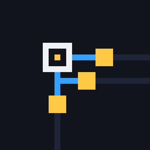 The FARELINE app icon, the HUB F mark